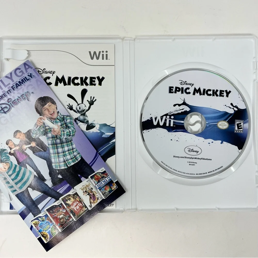 Wii Disney Epic Mickey Video Game